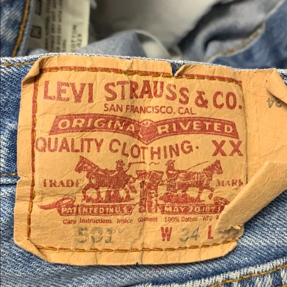 Men’s VTG 501 Levi’s High Rise Jean - Picture 11 of 11